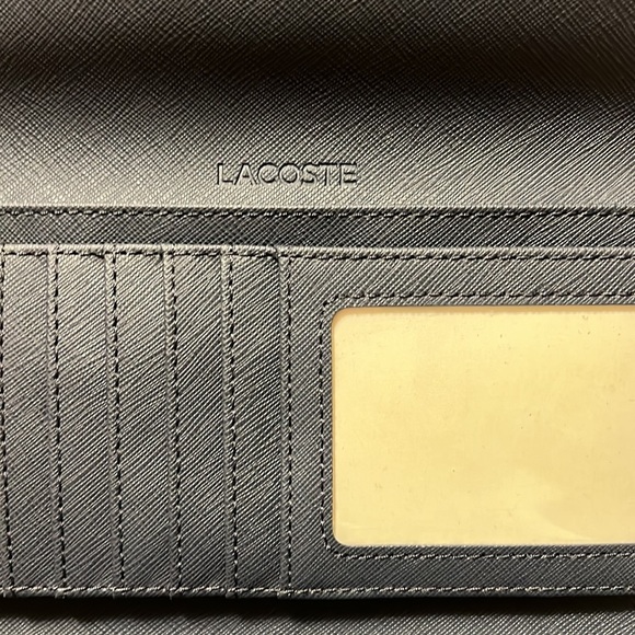 NWOT Lacoste wallet - Picture 4 of 10